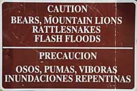 Rattlesnake Sign