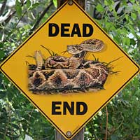 Rattlesnake sign