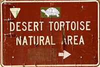 Desert Tortoise Sign