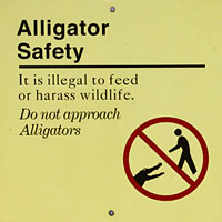 gator sign