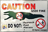 gator sign