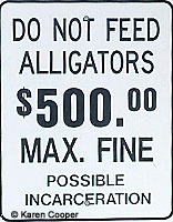 gator sign