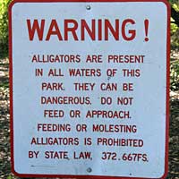 gator sign