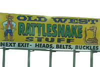 Rattlesnake Sign