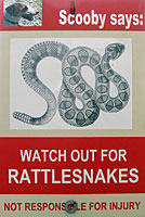 Rattlesnake Sign