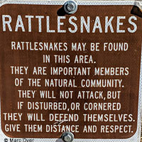 Rattlesnake Sign