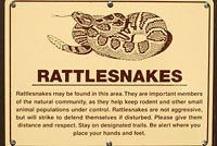 Rattlesnake Sign