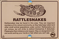 Rattlesnake Sign