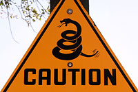 Rattlesnake Sign