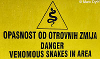 Rattlesnake Sign