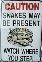 Rattlesnake Sign