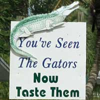 gator sign