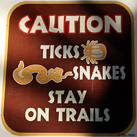 Rattlesnake Sign