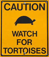 Desert Tortoise Sign