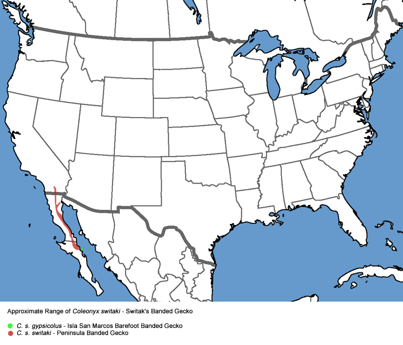 Full Species Range Map