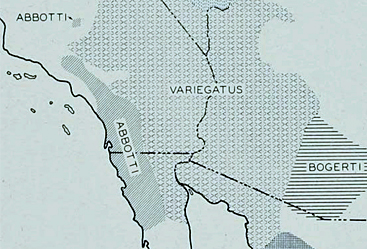 Full Species Range Map