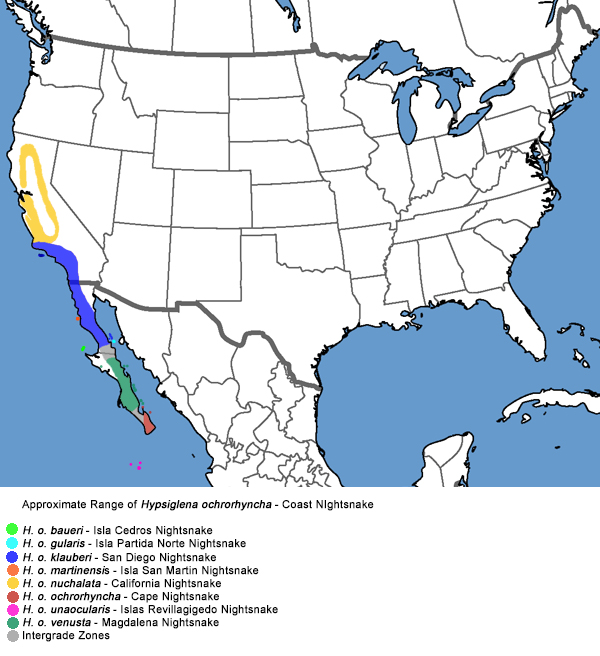 Full Species Range Map