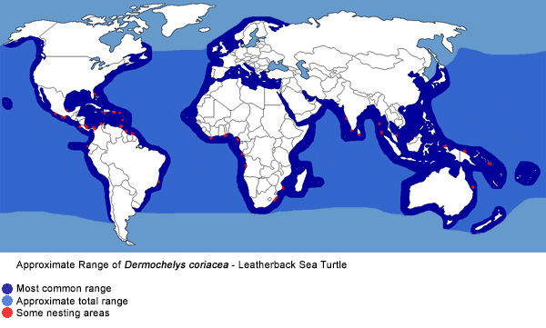 Full Species Range Map